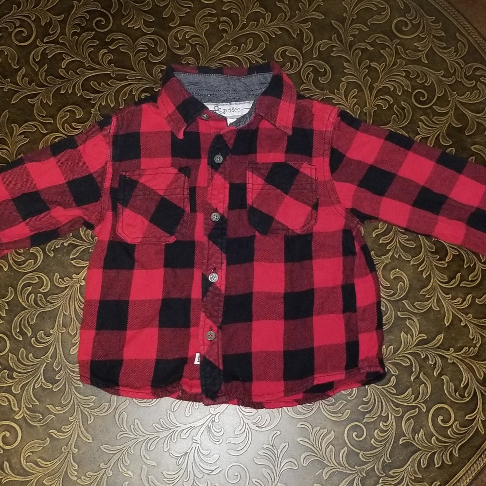 PD & C long sleeve button up shirt